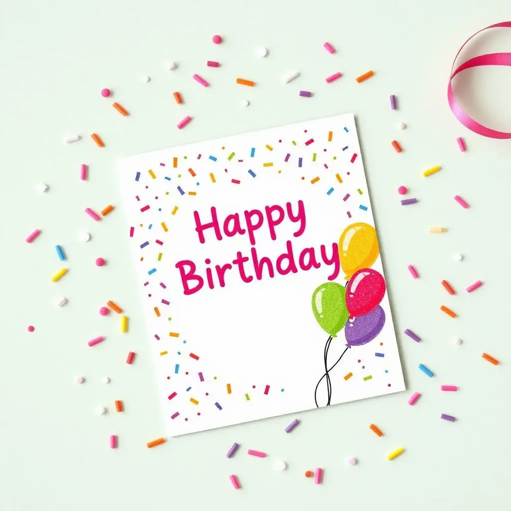 Custom printed Birthday Invitations by SA Creative