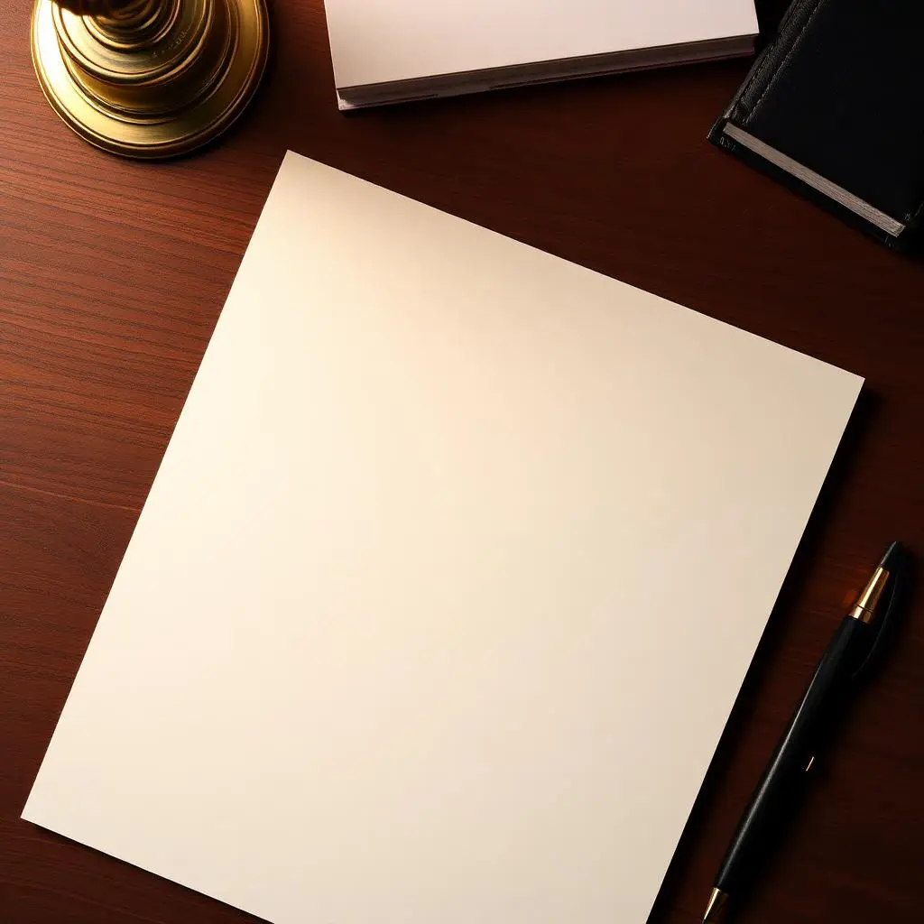 Custom printed Executive Letterhead by SA Creative