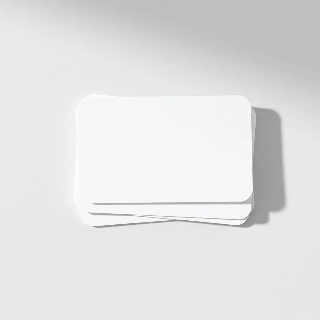 Custom printed Rounded Corner Cards by SA Creative